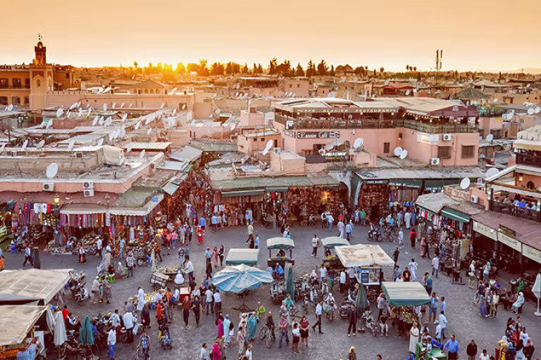 Jemaa El-Fna, Marrakesh, Morocco