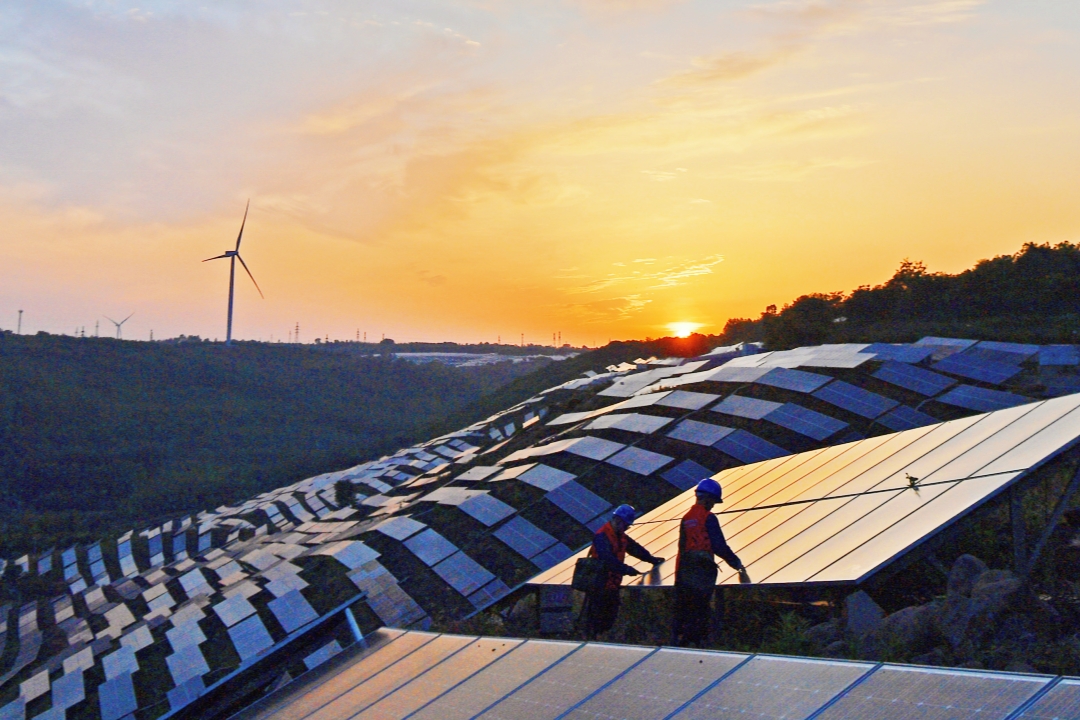 China says wind and solar energy capacity exceeds thermal for first time